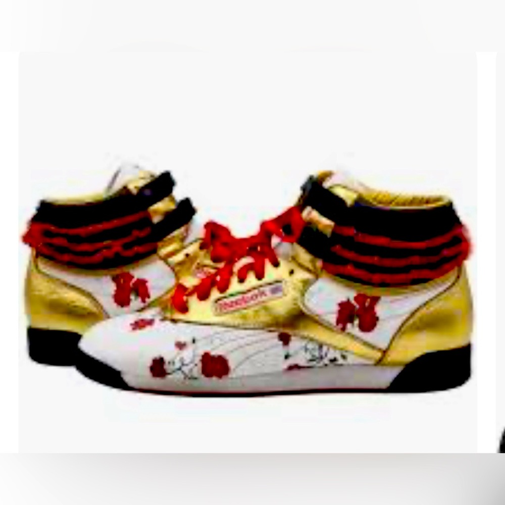 Reebok Freestyle Hi World Tour Collection Madrid Women's Sneakers size 8 women